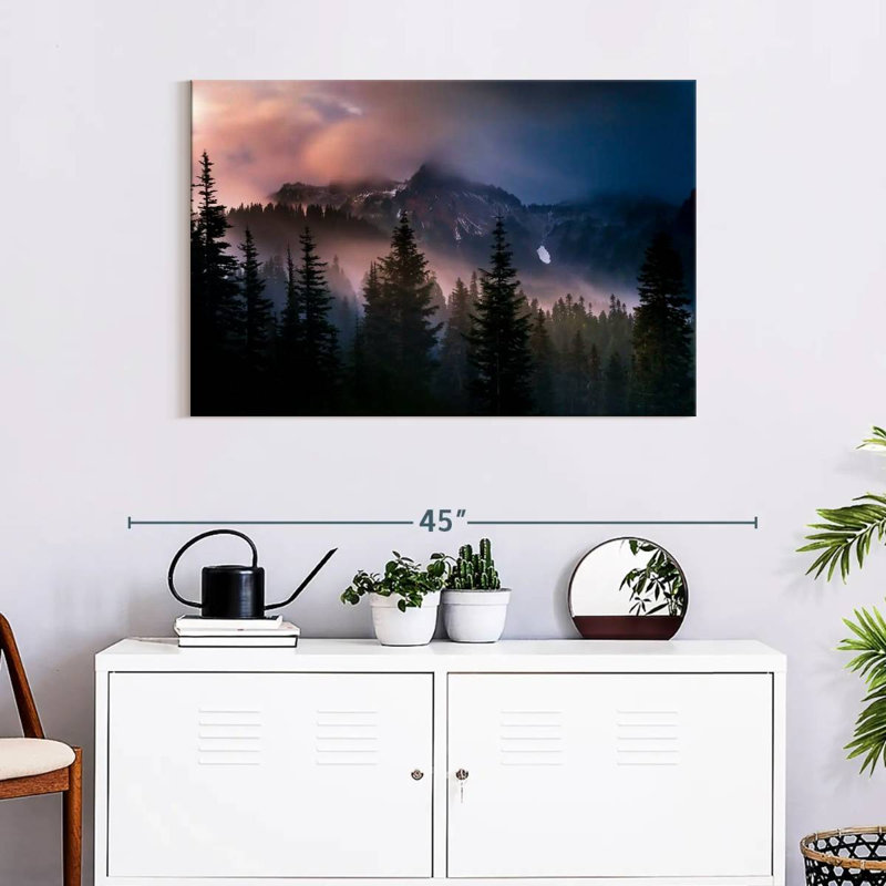 Alvord Mt. Rainier Storm Mist, 34" H x 51" W