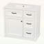 Meuble-lavabo de salle de bain avec lavabo, pour le rangement et l'organisation modernes-607560694