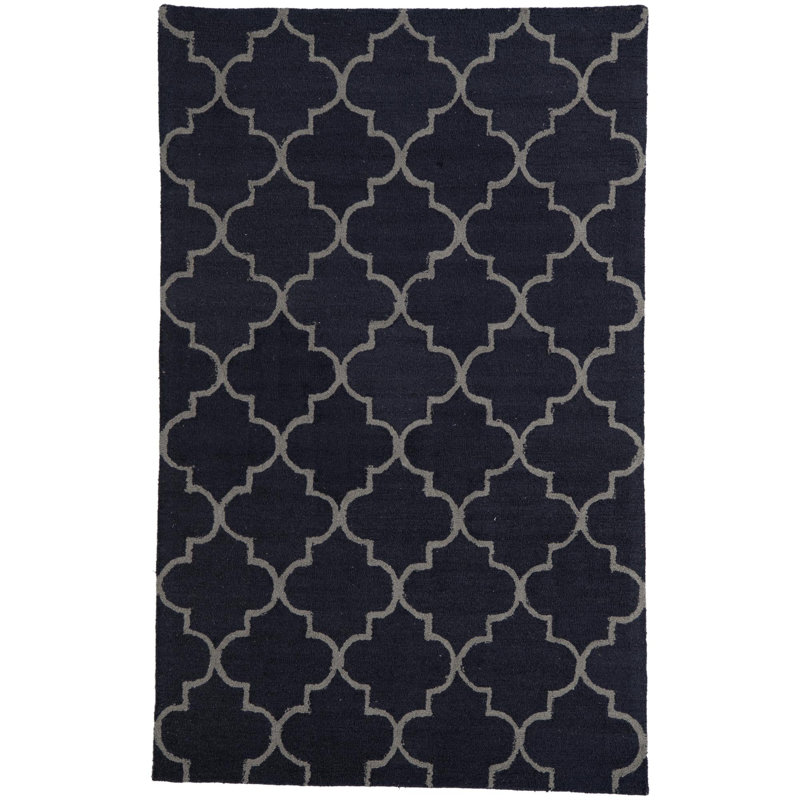 Tapis bleu marine Oberlin