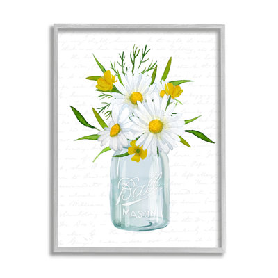 " Summer Daisies Arrangement Country " by Lettered And Lined
