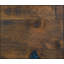 Table de chevet classique au design transitionnel en bois d'hévéa massif