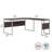 Gaythorne L-Shaped Computer Desk Office Set in Storm Gray - Reversible-1344717256