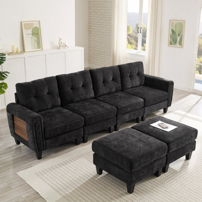 Modern Sectional Sofa Ushaped Sofa Upholstered Sofa Couch