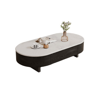 Modern Coffee Table with Storage Drawers