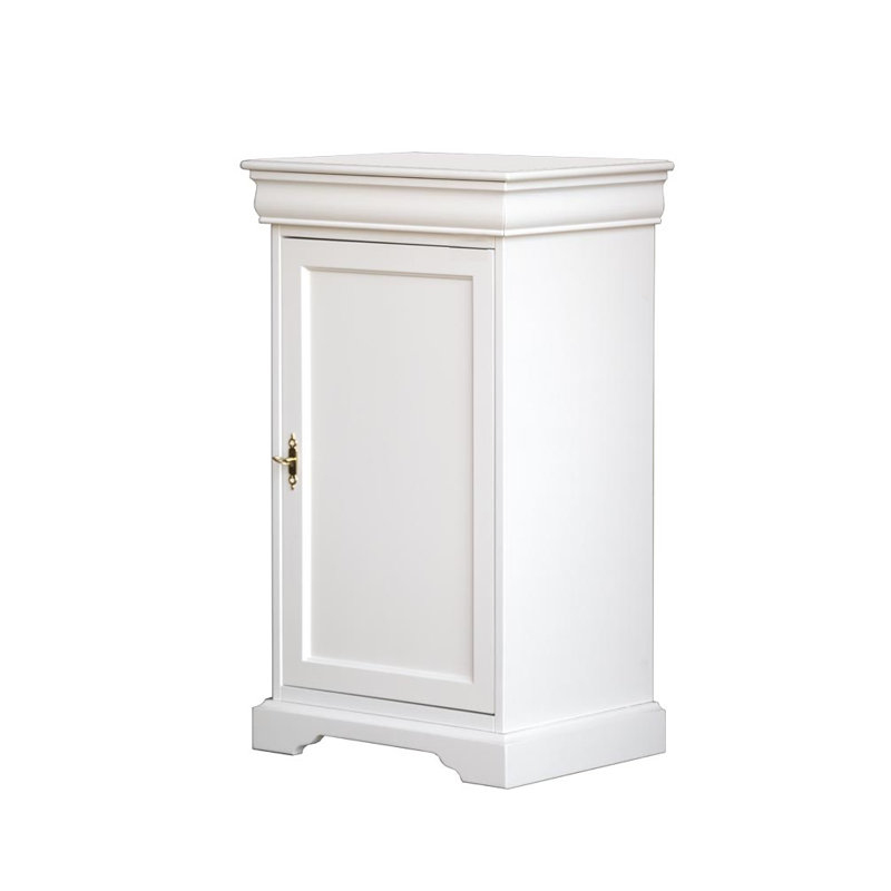 Deshunda Standard Accent Accent Chest, White