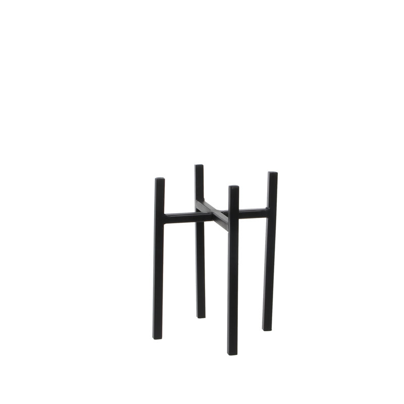 Support pour plante en métal 6,3 po Edmon, H 9,85 po x l 6,5 po x P 6,5 po
