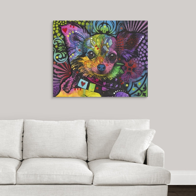 Chi Chi par Dean Russo - impression, Toile, H 38 po x l 48 po x P 1,5 po