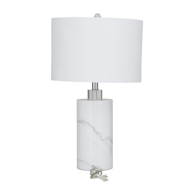 Oppelo Marble Buffet Lamp, White