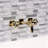 Kingston Brass Belknap Two-Handle 3-Hole Wall Mount Bathroom Faucet-91118437