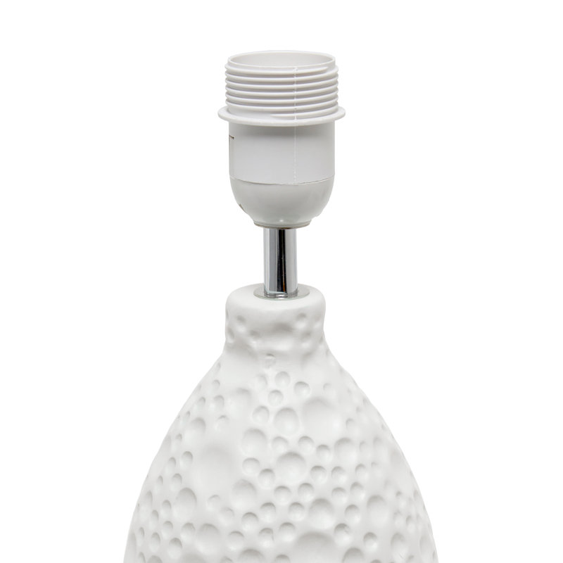 Lampe de table Deddie, Bleu, Non