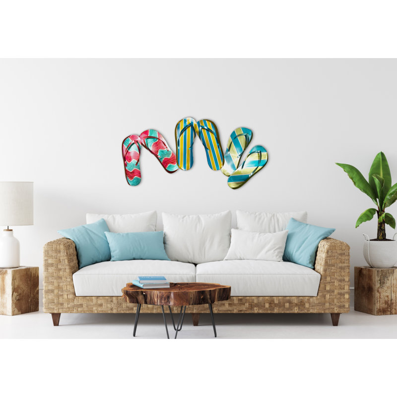 Décoration murale Flip Flops