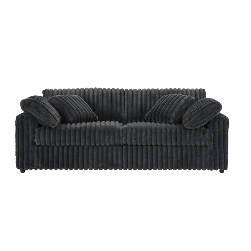 Canapé Hughes Furniture, gris anthracite Mondo, Gris anthracite Mondo