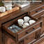 Buffet 66 "avec 4 portes et 3 tiroirs, buffet avec table basse et bar à vin-1396118603