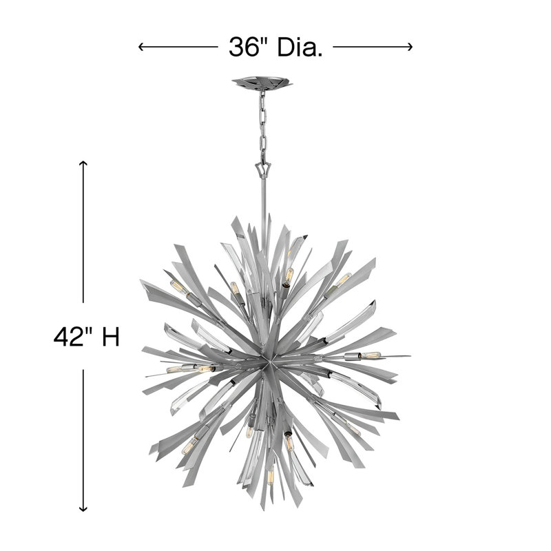 Vida 13 - Light Sputnik Sphere Chandelier
