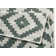 Malta flat-weave rug in green/cream