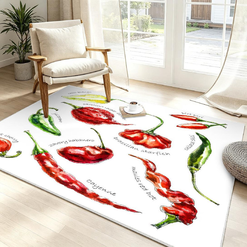 Tapis transparent en forme d'étoile de mer, Rectangle 39 po x 63 po
