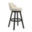 Ensemble de 4 tabourets de bar pivotants en bois Erika-105977377-105977378-105977379
