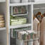 Organisateur de rangement sous-armoire coulissant pour sous-vêtements