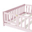 Lit double pleine grandeur avec clôture et porte, lit en bois d'hévéa-124917575-124917578