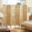 Paravent pliant en bois massif - Paravent-129130207-129130208