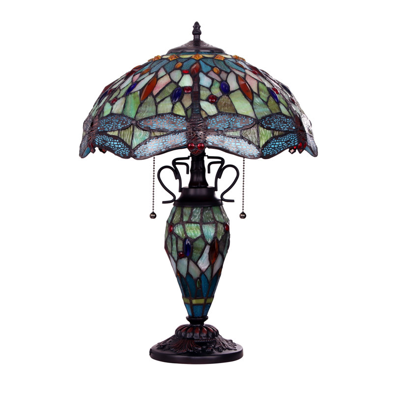 Lucetten Resin Table Lamp, Blackish Bronze