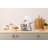 50's Classico Half-Color Stand Mixer in White-122657347