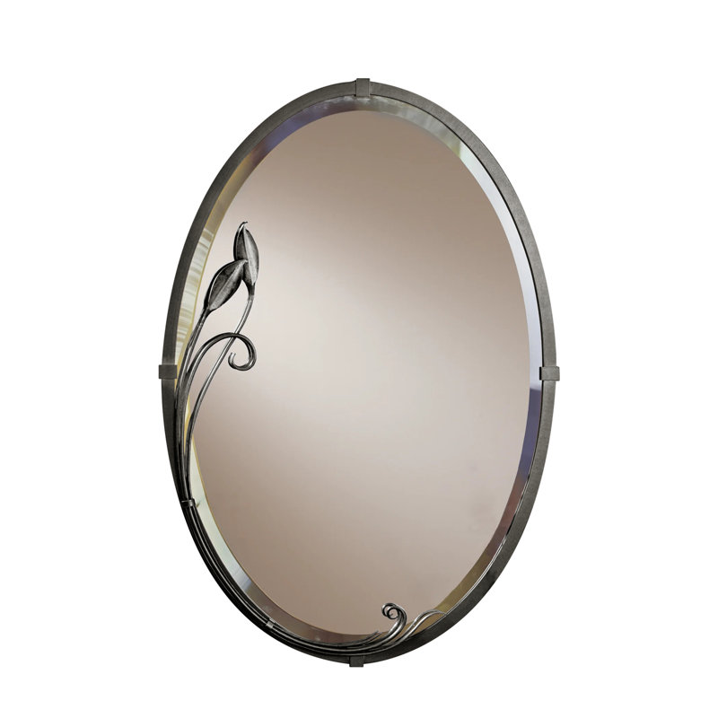 Miroir d'appoint biseauté, Fer naturel