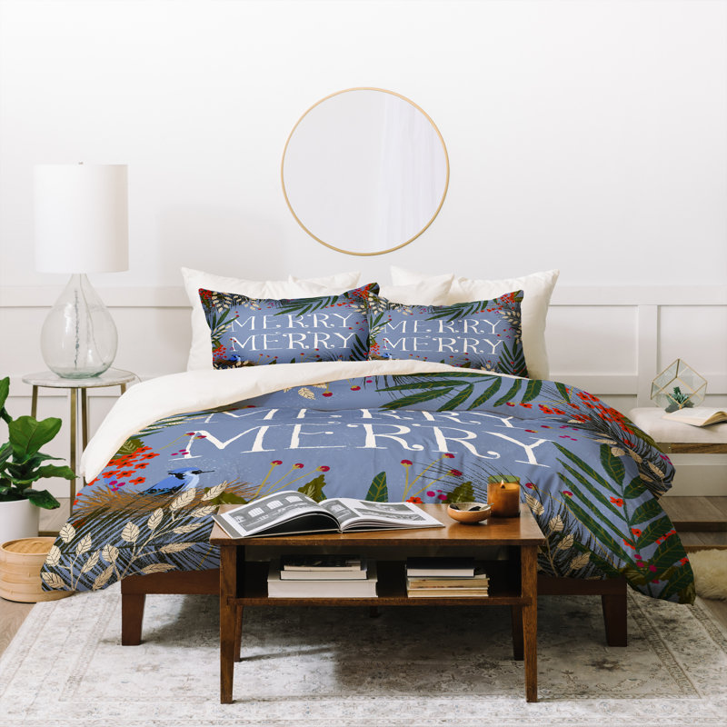 Polyester Duvet Cover, Queen Duvet Cover + 2 Standard Shams