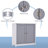 Kleankin Pedestal Sink Storage Cabinet-1125755603