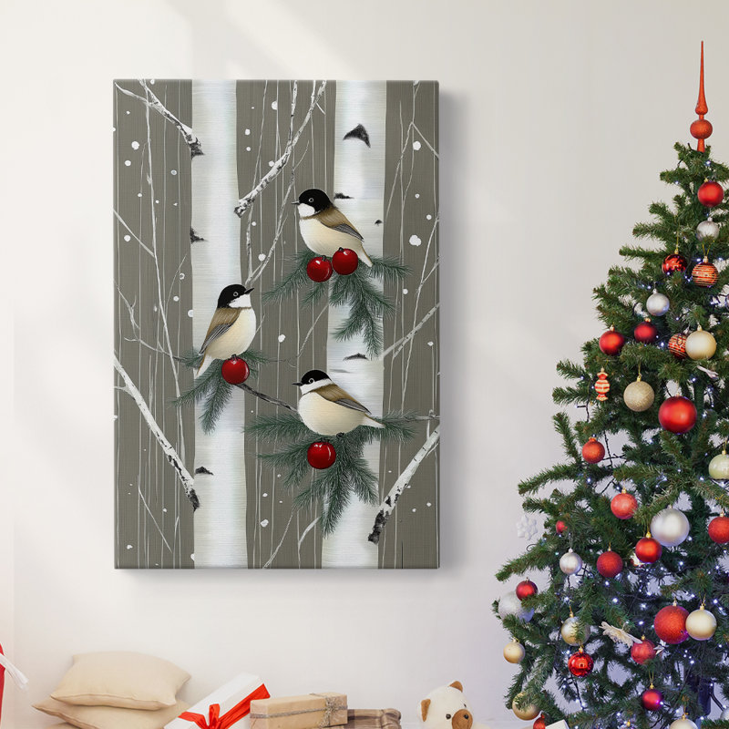 Christmas Holiday Art - Gallery Wrapped Canvas CI, 18" H x 12" W