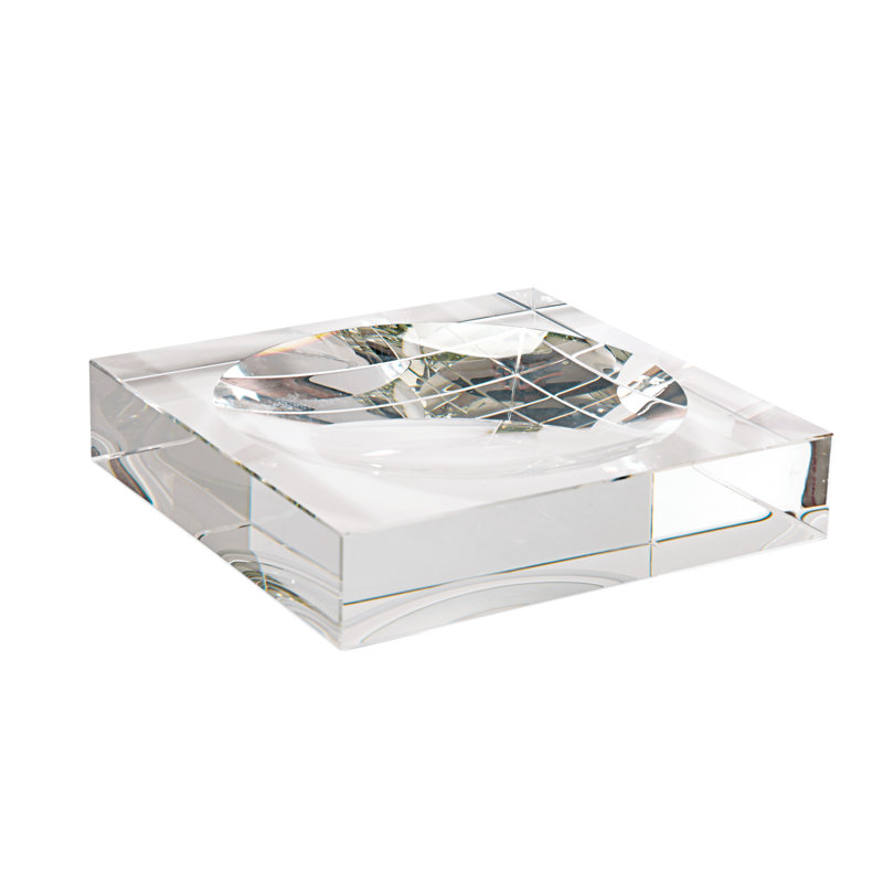 Glass End Table