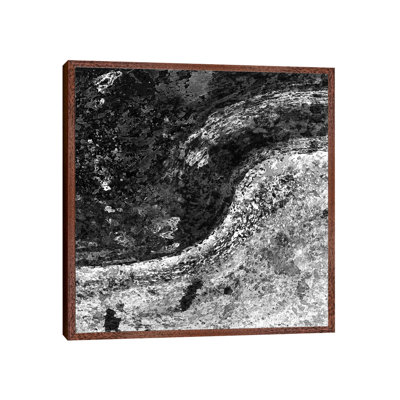 Black and White River 1 Piece Wall Art on Canvas