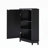 Modern Triangle Bathroom Cabinet with Adjustable Shelves and Ample Storage-1681058413