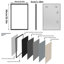 Liedson Metal Flat Wall Mirror-1715810267