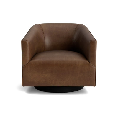 Cooper Full Swivel Leather Chair
