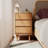 Aevah Solid Wood Mid-Century Modern Nightstand-533562043-509736841