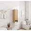 Armoire murale avec porte-serviettes mural-1432848694