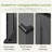 6 Ft. W X 6 Ft. D Resin Outdoor Storage Shed, Weather-Resistant Outdoor Storage With Reinforced Design-110872132
