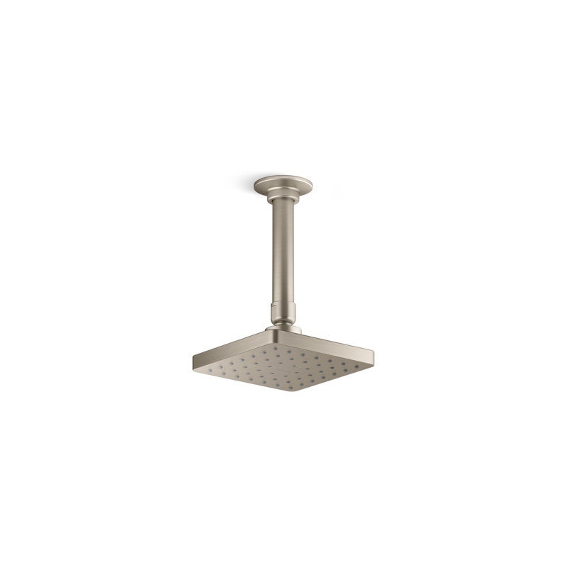 Parallel Single-Function Showerhead, 1.25 Gpm, Brushed Nickel