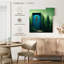 Kelan porte bleue dans le vert-109382786