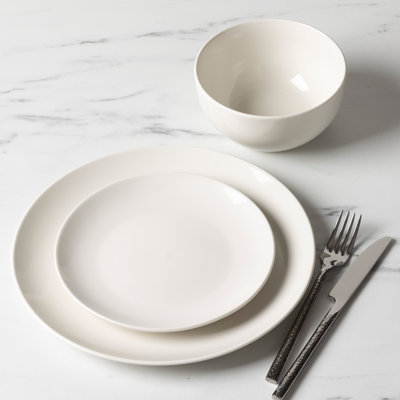 Piece Porcelain Dinnerware Set - Service for 4