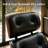 Leather Lounge Chair with Ottoman, Solid Wood Frame and Heavy-Duty Aluminum Alloy Base-1702219451