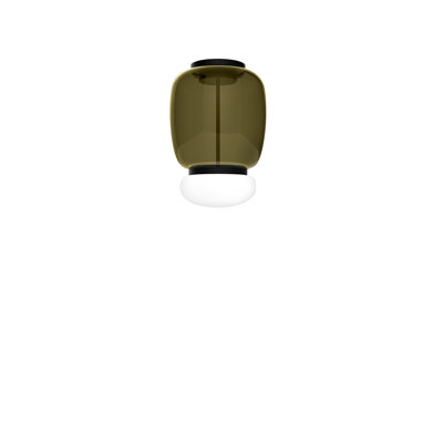 Faro Ceiling Lamp G Crystal White Matt Black 2 L2202 Ul