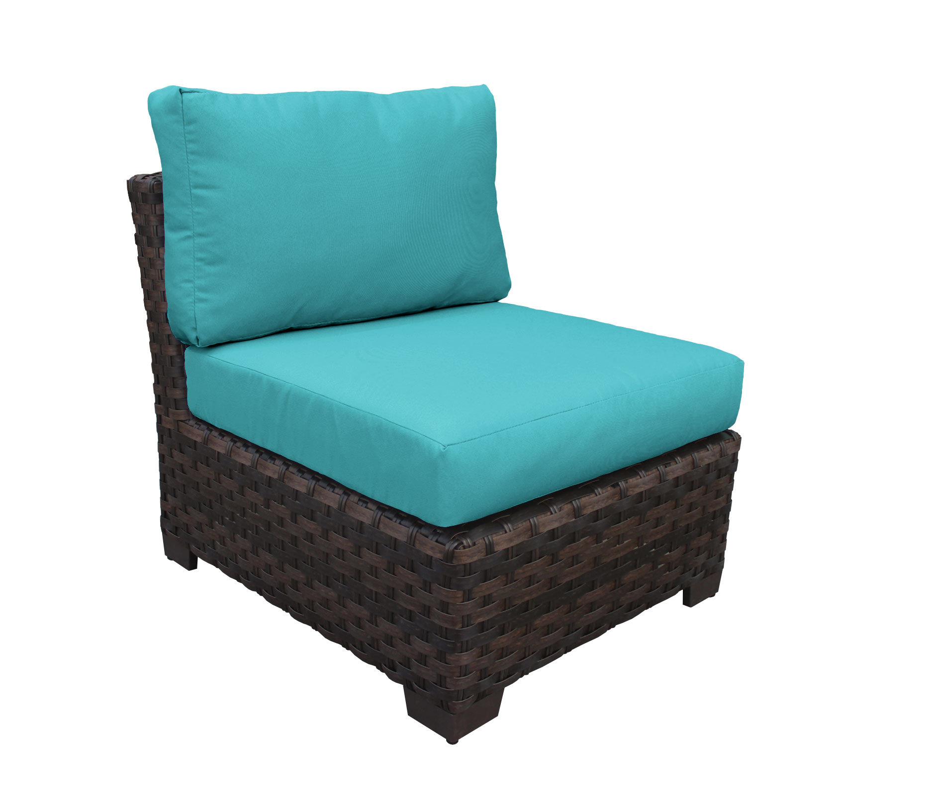 kathy ireland Homes Gardens by TK Classics Kathy Ireland River Brook Patio Chair with Cushions Reviews Wayfair