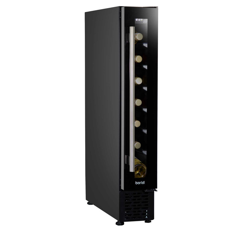 Baridi Single Zone 15cm Freestanding 7 Bottle Wine Refrigerator with Reversible Door