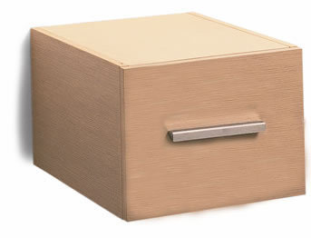 Brio Single Storage Cabinet ( 11.8'' H x 15.8'' W x 19.7'' D), Oak