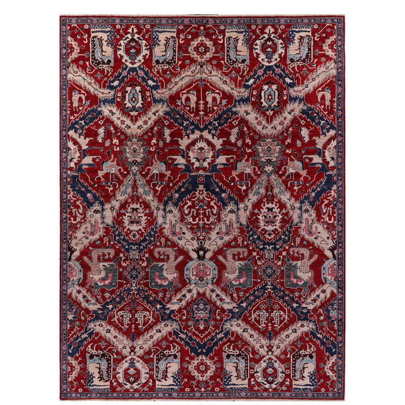 Wool Oriental Area Rug