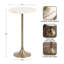 Round Marble Side Table-663502049-663502048
