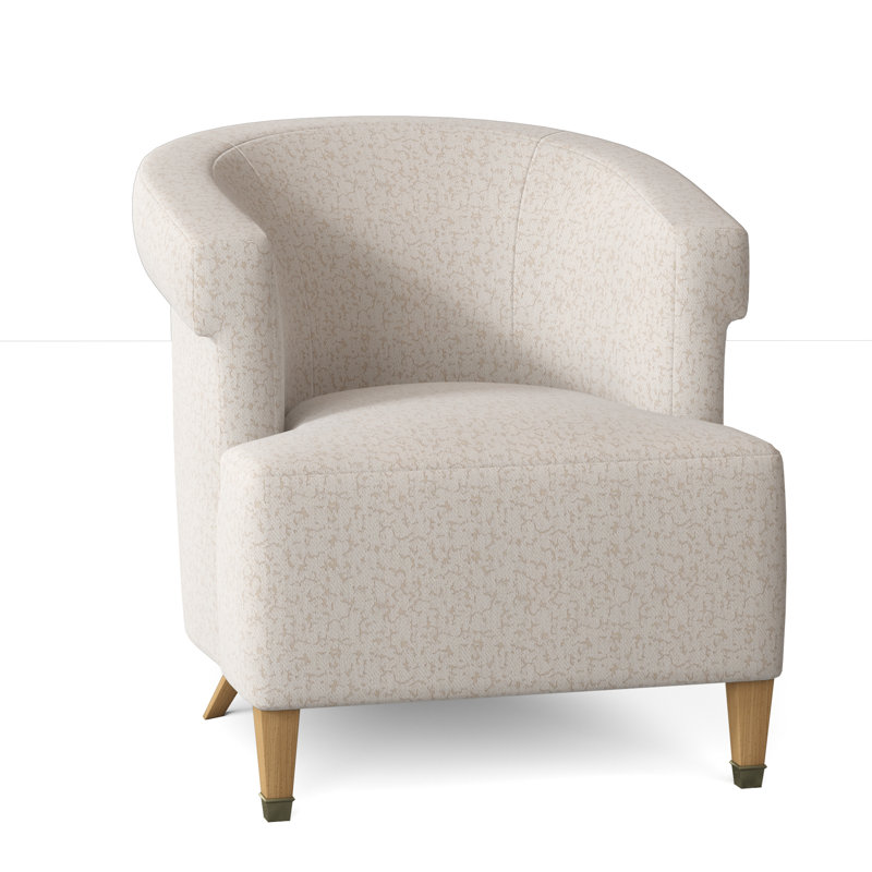 Madame 30.5" Wide Armchair, Elise Flax, Amber