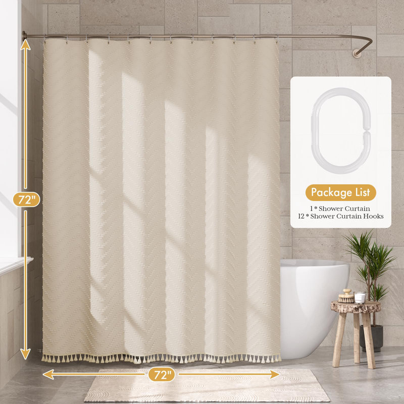 Rideau de douche Boho Farmhouse